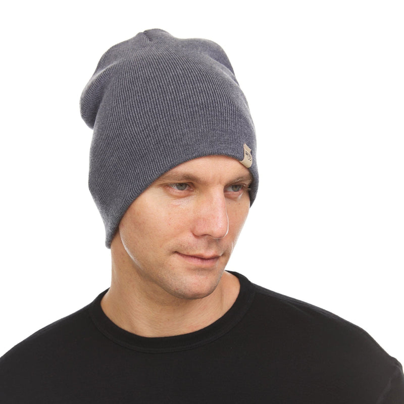Load image into Gallery viewer, 100% Merino Wool Knit Beanie - Heavyweight
