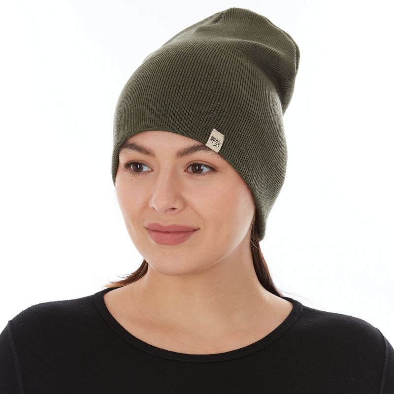 Load image into Gallery viewer, 100% Merino Wool Knit Beanie - Heavyweight
