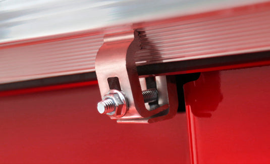 Access Tonnosport 17-19 Titan XD 8ft Bed (Clamps On w/ or w/o Utili-Track) Roll-Up Cover 22030239