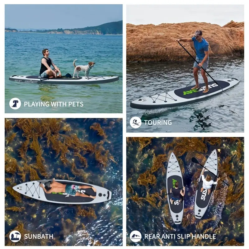 Load image into Gallery viewer, 2025 Hurricane-Ready SUP Board｜10ft Inflatable Surf/Yoga Hybrid｜Free 8-Premium Kit｜Military-Grade Deck｜300lbs Capacity｜Labor Day Sale $80 OFF

