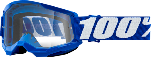100% Youth Strata 2 Goggles - Blue - Clear 50031-00002