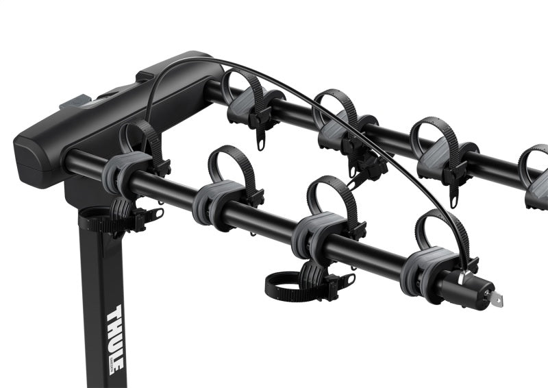 Load image into Gallery viewer, Thule Range - Hanging Hitch Bike Rack for RV/Travel Trailer (Up to 4 Bikes) - Black
