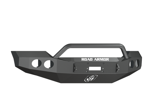 Road Armor 11-16 Ford F-250 Stealth Front Winch Bumper w/Pre-Runner Guard - Tex Blk