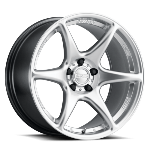 Kansei K11S Tandem 18x9.5in / 5x114.3 BP / 22mm Offset / 73.1mm Bore - Hyper Silver Wheel