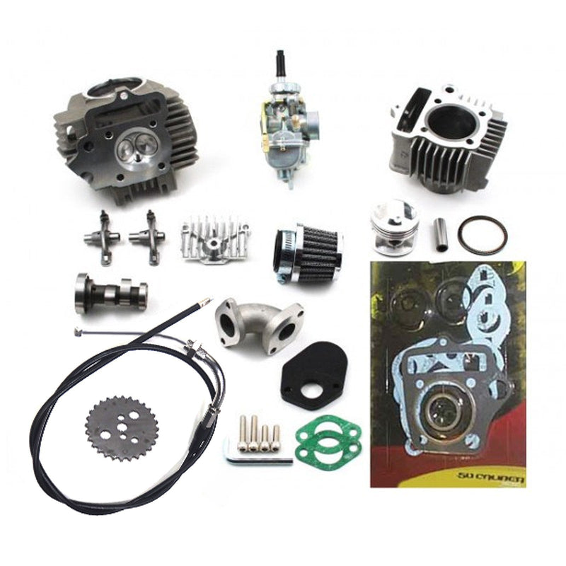 Load image into Gallery viewer, 88cc Race Head Vintage big bore kit for honda z50 and ct70
