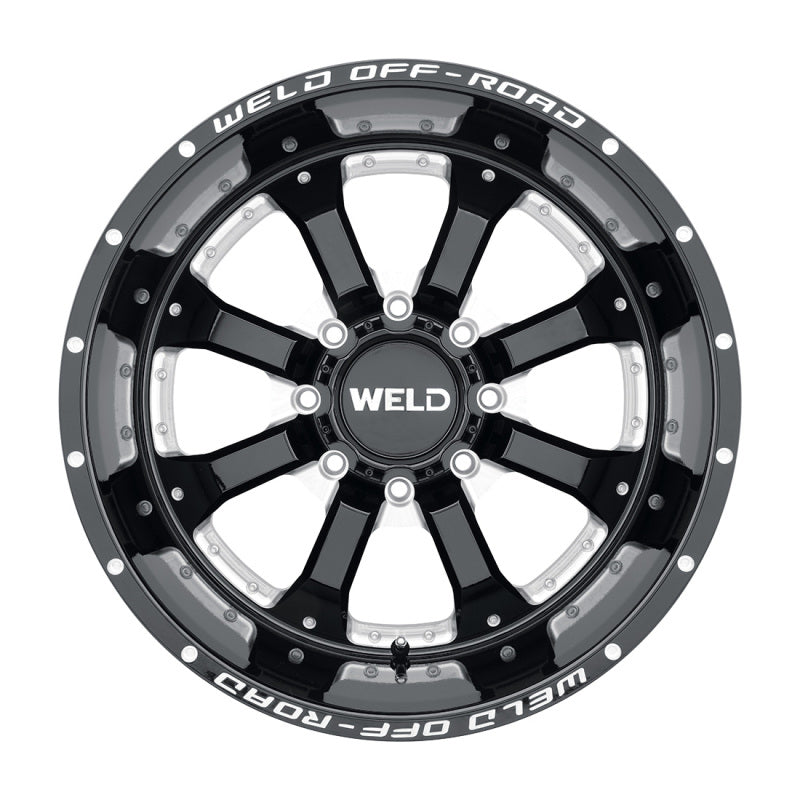 Load image into Gallery viewer, Weld Off-Road W125 20X9 Granada Six 6X139.7 ET20 BS5.75 Gloss Black MIL 106.1
