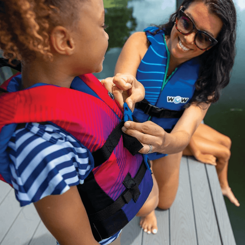 Load image into Gallery viewer, WOW Watersports Vis-Wave Child Life Vest
