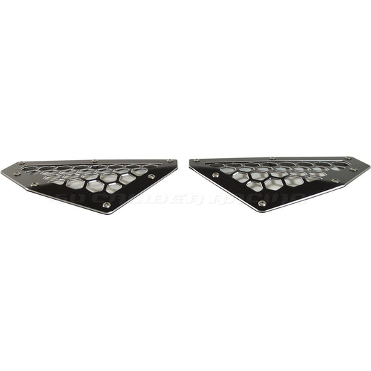 Billet Rear Grille Bezels Can Am X3 2 and 4 seat models