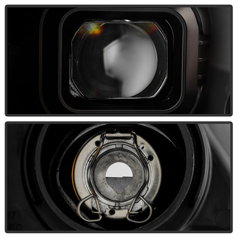 Load image into Gallery viewer, Spyder Signature 20-21 Ford F150(Halogen Model) Proj. Headlights - Black(PRO-YD-FF15021HALSI-SEQ-BK)
