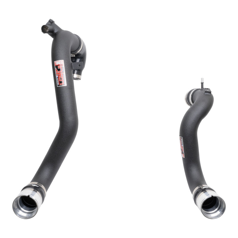 Load image into Gallery viewer, Injen 21-23 Ford Bronco L4-2.3L Turbo EcoBoost SES Intercooler Pipes Wrinkle Black
