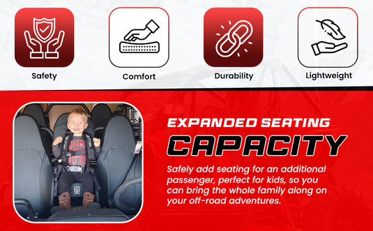 RZR 2 PRO S Bump Seat (2025+)