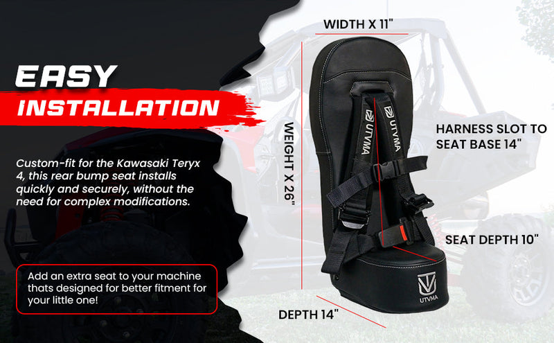 Load image into Gallery viewer, Teryx 4 Rear Bump Seat (2012-2025)
