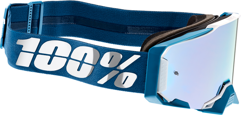 Load image into Gallery viewer, 100% Armega Goggles - Albar - Flash Silver 50005-00005
