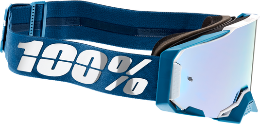 100% Armega Goggles - Albar - Flash Silver 50005-00005