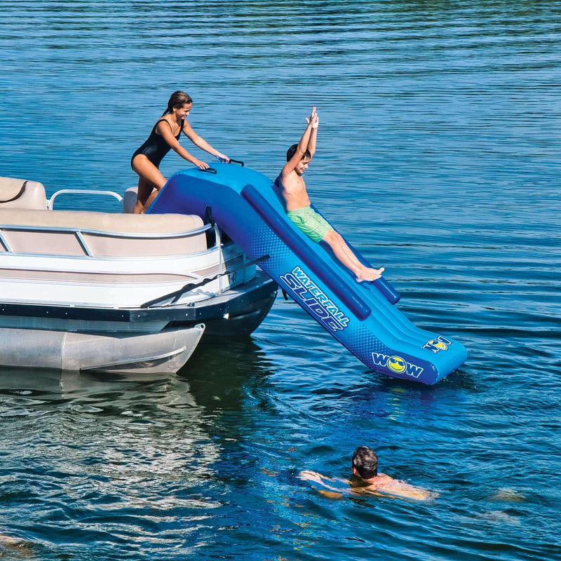 Load image into Gallery viewer, WOW Watersports Pontoon Waterfall Slide
