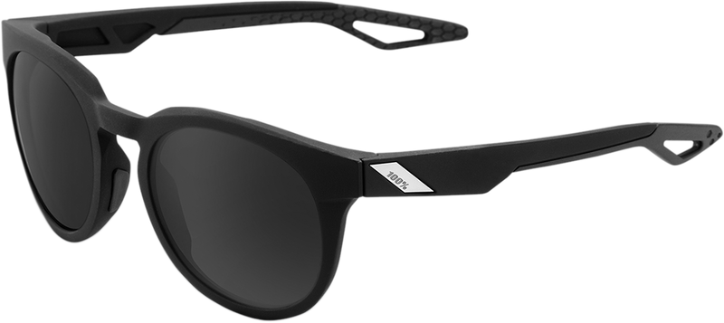 Load image into Gallery viewer, 100% Campo Sunglasses - Matte Black - Smoke 61026-019-57
