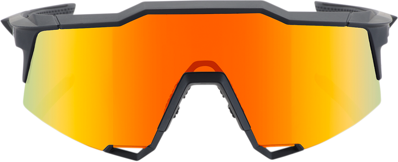 Load image into Gallery viewer, 100% Speedcraft Sunglasses - Black - Red Mirror 60007-00008
