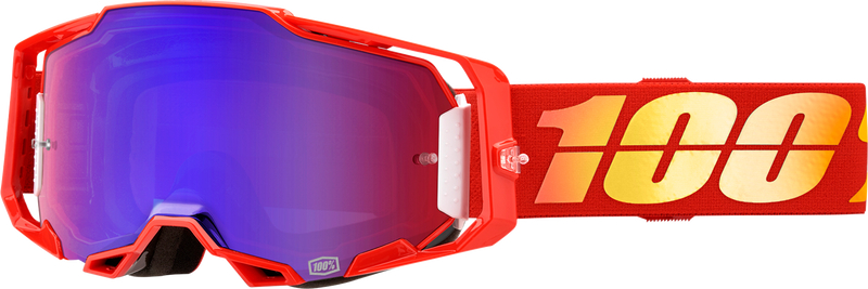 Load image into Gallery viewer, 100% Armega Goggles - Nuketown - Red/Blue Mirror 50005-00020
