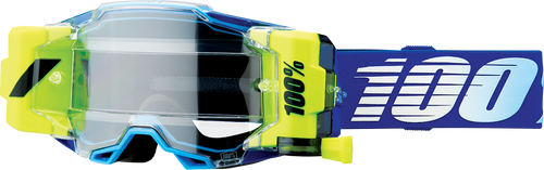 100% Armega Forecast Goggles - Royal - Clear 50006-00003