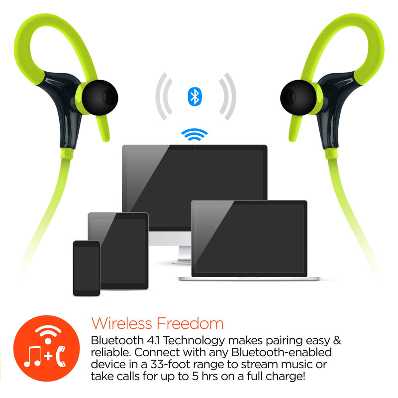 Load image into Gallery viewer, HyperGear Marathon Sport Wireless Bluetooth Earphones
