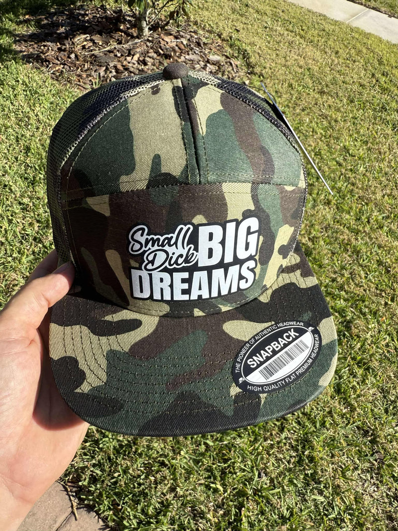 Load image into Gallery viewer, Big Dreams 7 Panel Snapback
