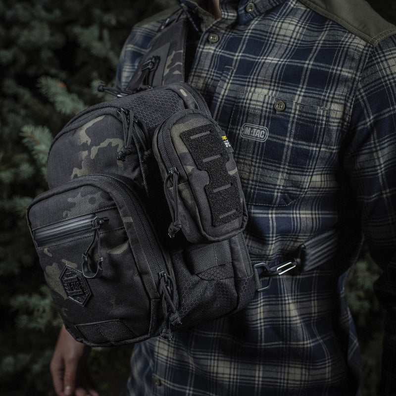 Load image into Gallery viewer, M-Tac Utility Shoulder Pouch Elite Gen.II Multicam/Black

