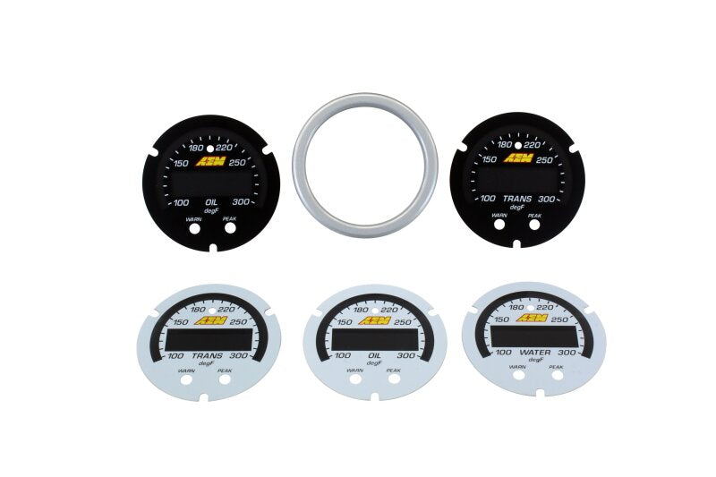 Load image into Gallery viewer, AEM Electronics Instrument Trim Ring Set
