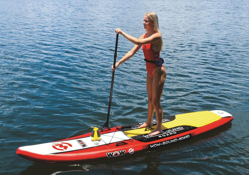 Load image into Gallery viewer, WOW Sports WOW-SOUNDBOARD SUP Stand Up Inflatable Paddleboard with WOW-SOUND Buoy (21-3010)
