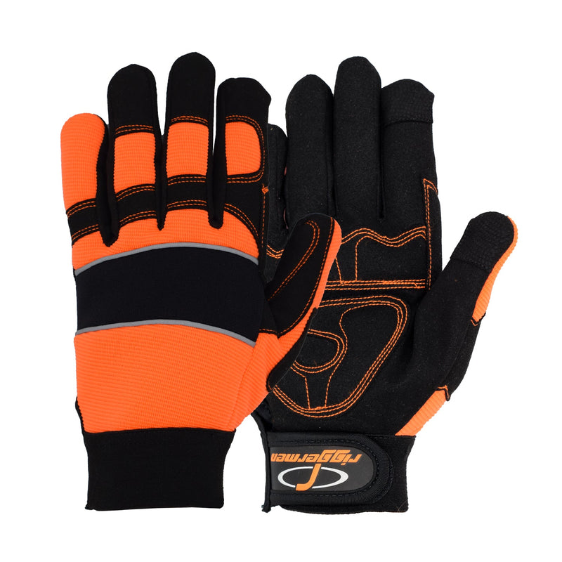 Load image into Gallery viewer, Men’s Heavy Duty Work Gloves Utility Mechanic Touchscreen - Safety Gloves
