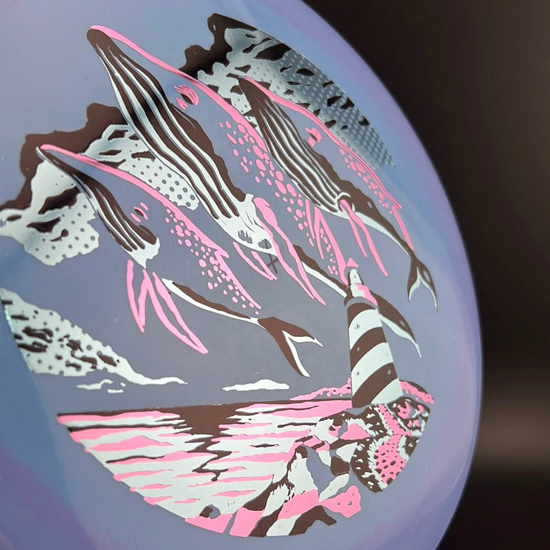 Load image into Gallery viewer, I-Blend Aztec X-Out - Flying Whales Triple Foil
