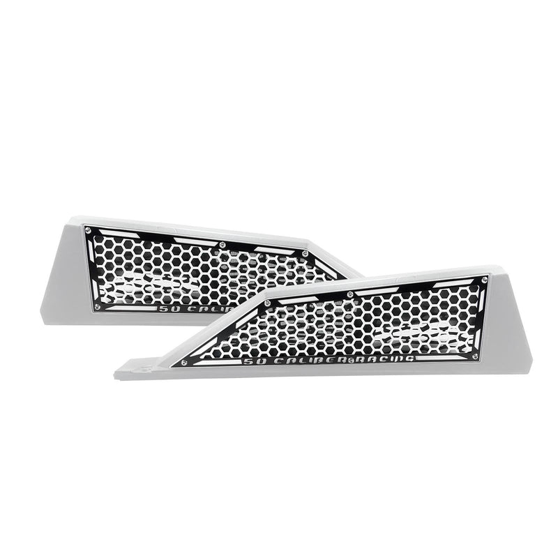 Load image into Gallery viewer, RZR XP Turbo Laser Cut Steel Side Intake Grilles
