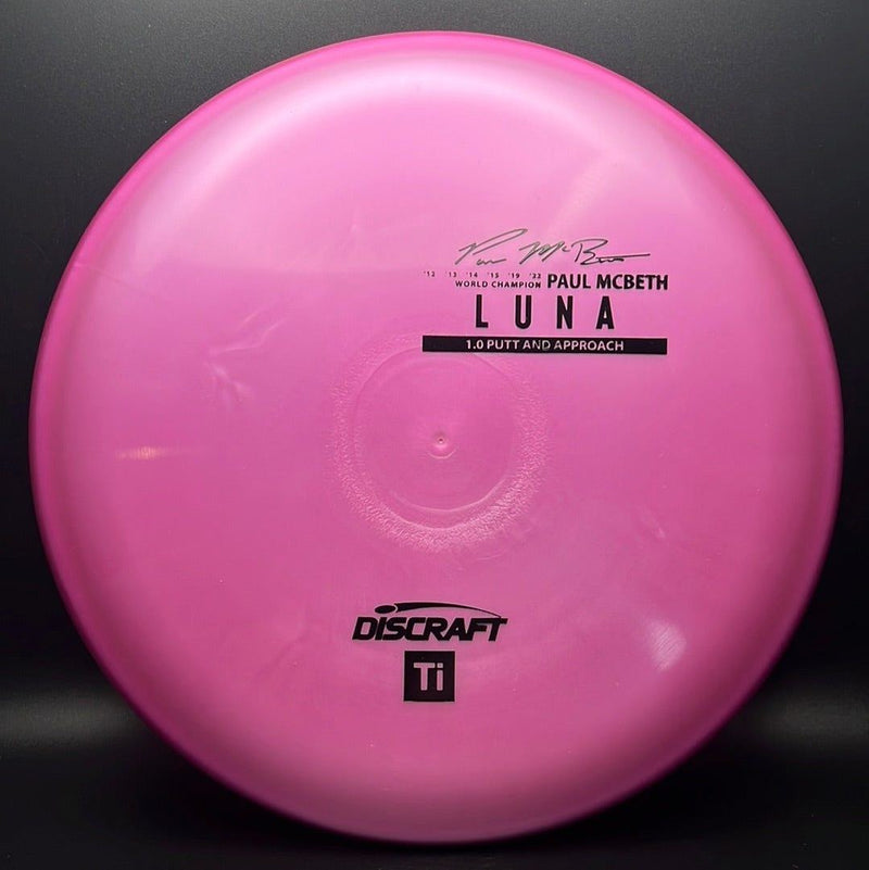 Load image into Gallery viewer, Titanium Luna - First Run - Paul McBeth
