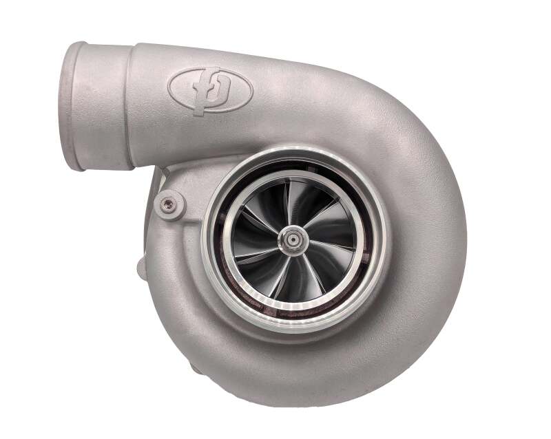 Load image into Gallery viewer, Forced Performance FP7275 Reverse Rotation Turbocharger w/Stainless V-Band 1.02 A/R Turbine Housing
