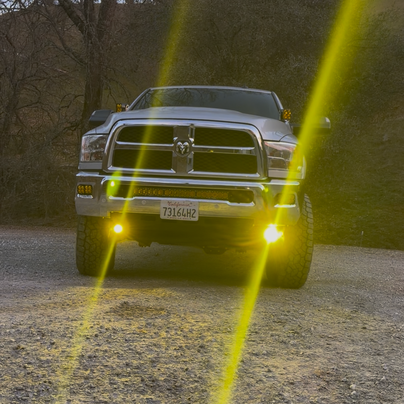 Load image into Gallery viewer, Ram 2500 &amp; 3500 Steerable Knuckle Pod Light Mounts (2014-2018)
