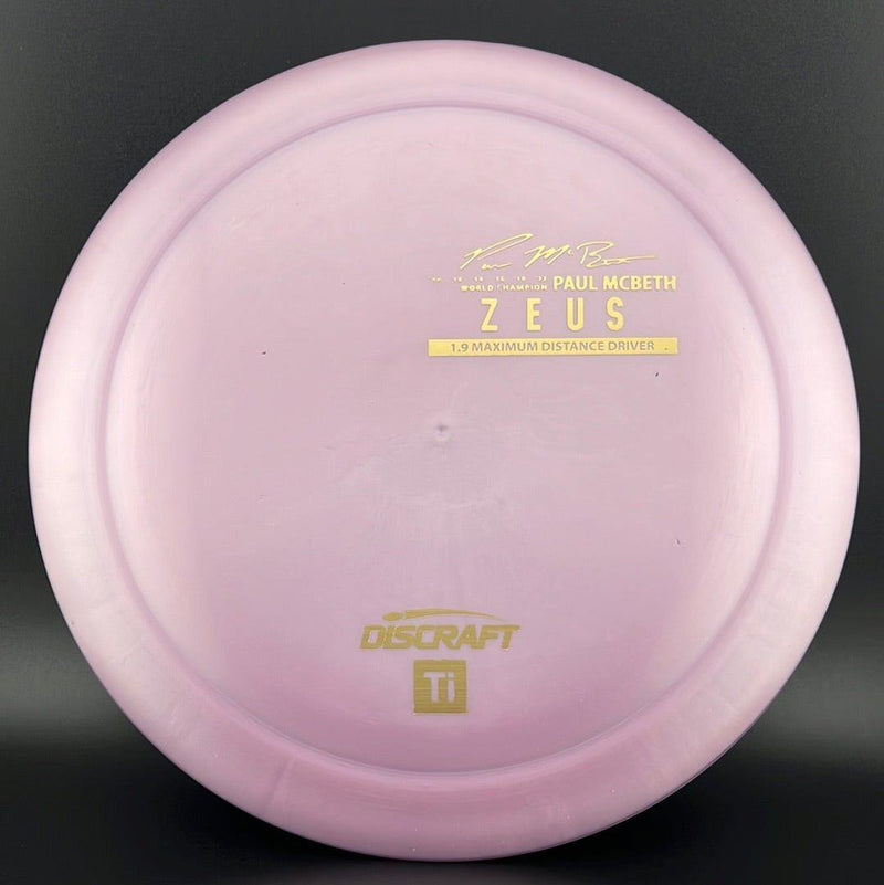 Load image into Gallery viewer, Titanium Zeus - First Run - Paul McBeth Limited Edition
