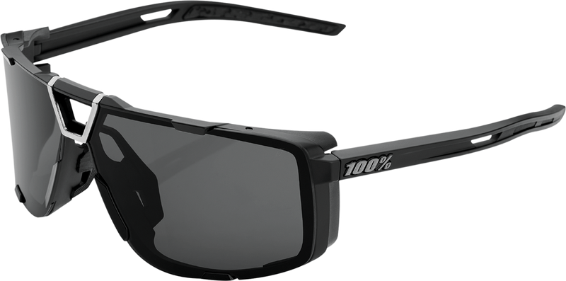 Load image into Gallery viewer, 100% Eastcraft Sunglasses - Matte Black - Smoke 61045-102-01
