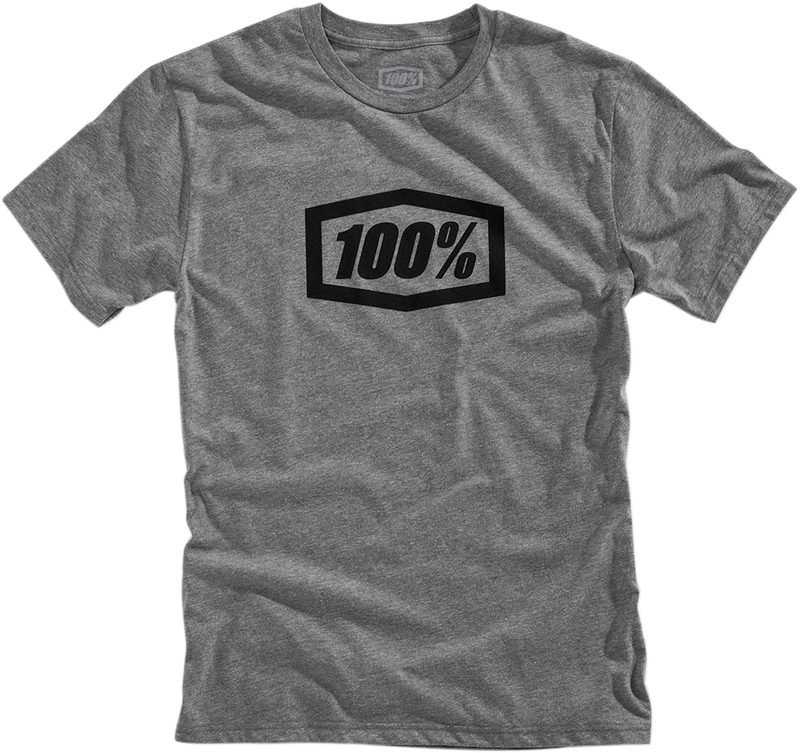 Load image into Gallery viewer, 100% Icon T-Shirt - Heather Gray - XL 20000-00028
