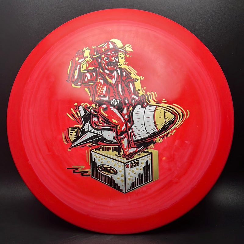 Load image into Gallery viewer, Alpha Lariat - "Ride Em Rocket Cowboy" Triple Foil
