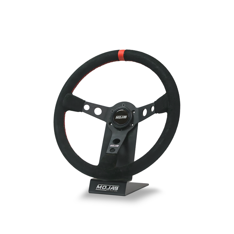 Load image into Gallery viewer, 13.5''  MOJAB Deep Dish Steering Wheel Leather or Suede
