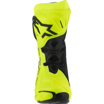 ALPINESTARS Supertech R Vented Boots - Fluorescent Yellow/Black - US 6.5 / EU 40 2220121-551-40