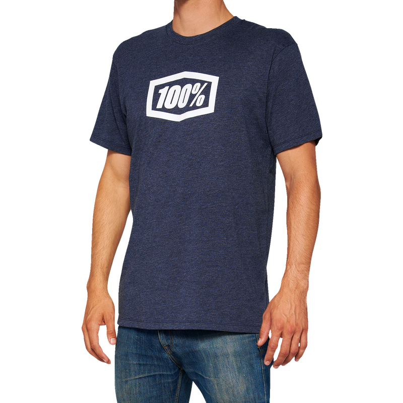 Load image into Gallery viewer, 100% Icon T-Shirt - Navy - 2XL 20000-00049
