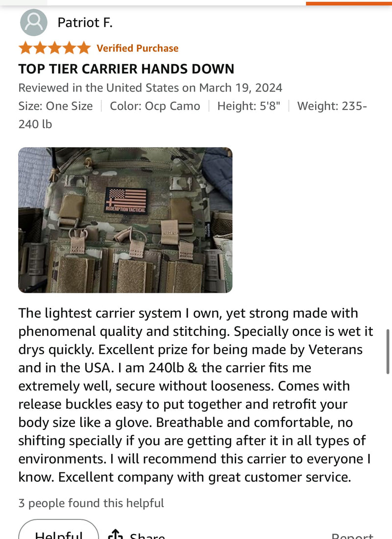Load image into Gallery viewer, Redemption Tactical "CRUSADER 2.0"® V4 Vest
