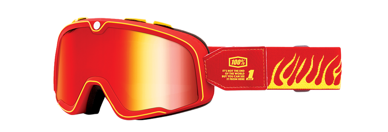 Load image into Gallery viewer, 100% Barstow Goggles - Death Spray - Red Mirror 50000-00011
