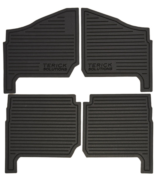 Polaris Ranger Base/EPS/Premium 1000 Rubber Floor Mats (NON XP MODELS)