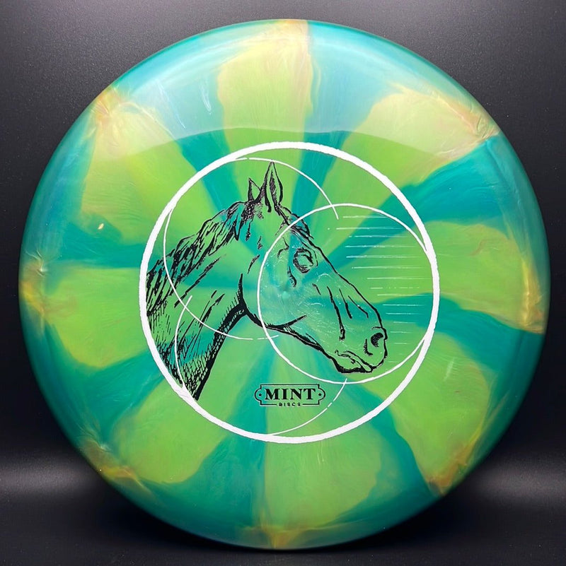Load image into Gallery viewer, Sublime Swirl Mustang - "UV X-Ray" by ZAM - UV Reactive Foil
