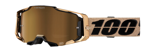 100% Armega Goggles - Bronze - HiPER Bronze Mirror 50003-00005