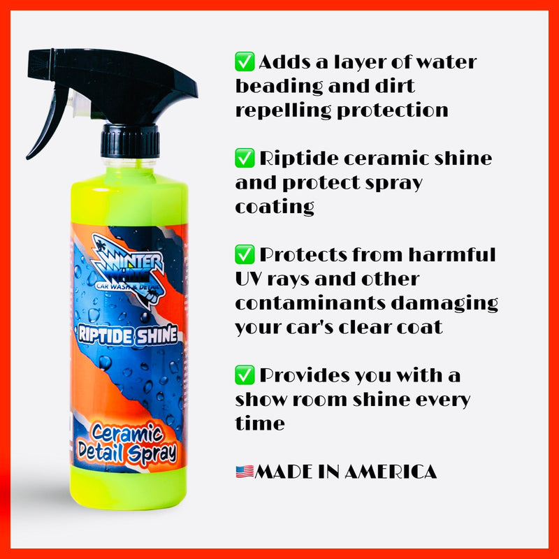 Load image into Gallery viewer, Riptide Ceramic Detail Spray, Shine and Protection for Vehicle Paint (16 Fl oz)
