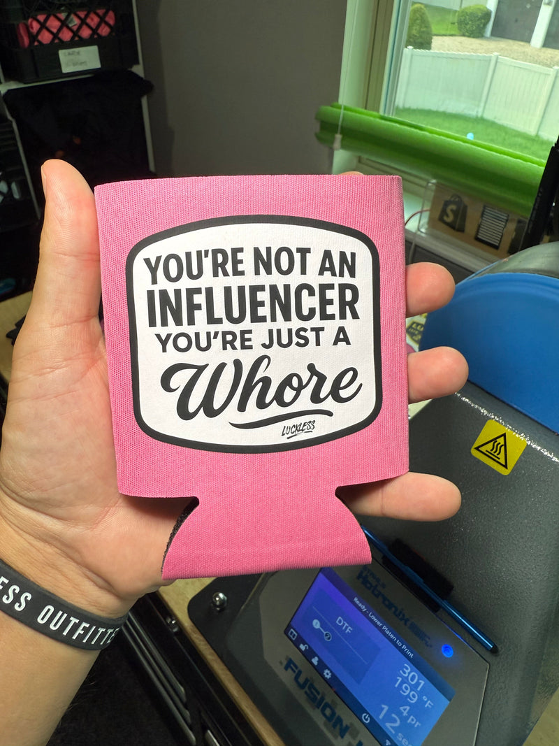 Load image into Gallery viewer, Not An Influencer Koozie
