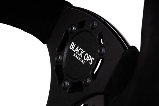 Suede Steering Wheel (6 bolt pattern)