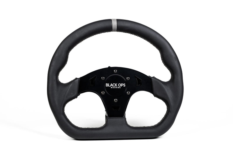Load image into Gallery viewer, D-shaped Steering Wheel - Leather
